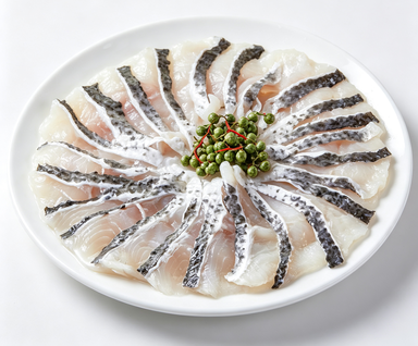 Steamed Fish Fillets with Green Peppercorns
